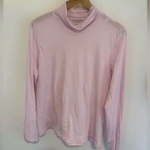 J. Crew Feather Jersey Tissue Turtleneck Top